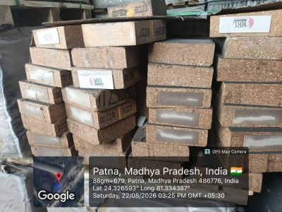 Damaged Stock of Refractory Bricks